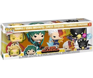 Reklameartikler - Funko! - Pop 4Pk Excl Mha S9 - Figur - 78045