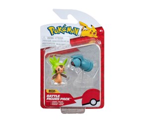 Pokemon - Pokemon BATTLE FIGURE CHESPIN AND BELDUM - PKW3014