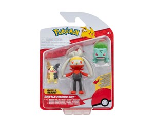 Pokemon - Pokemon BATTLE FIGURE 3 PK MORPEKO BULBASAUR - PKW3055