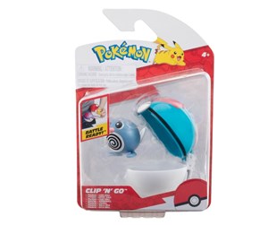 Pokemon - Pokemon CLIP N GO POLIWAG WITH LURE BALL - PKW3626