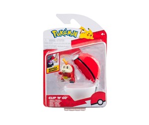 Pokemon - Pokemon Clip N Go Fuecoco and poke ball - PKW3628