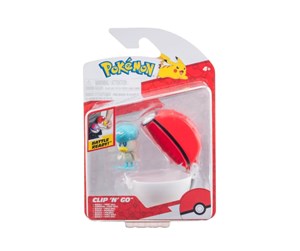 Pokemon - Pokemon CLIP N GO QUAXLY WITH POKE BALL - PKW3630