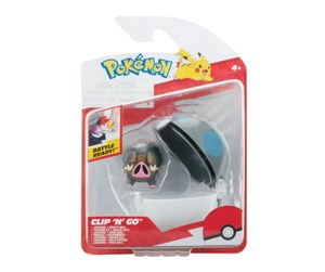 Pokemon - Pokemon CLIP N GO LECHONK WITH HEAVY BALL - PKW3633