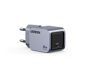 Mobil - Adaptere og ladere - UGREEN Nexode Pro 30w Usb-C Gan Fast Charger - Black - 35006