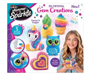 Lekesett - Shimmer n Sparkle  3D CRYSTAL GEM CREATIONS - 65588S