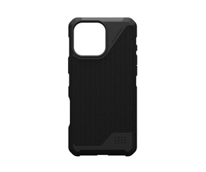 Mobil - Deksel og etui - UAG Metropolis LT MagSafe - Kevlar Black - iPhone 16 Pro Max - 114453113940