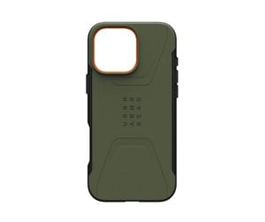 Mobil - Deksel og etui - UAG Civilian MagSafe - Olive Drab - iPhone 16 Pro Max - 114445117272