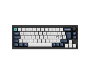 Tastatur - Keychron Q2 MAX - Knob Wireless Tri-Mode QMK/VIA - Gateron Jupiter Red - Gamingtastatur - Uten numpad - Nordisk - Svart - Q2M-M1