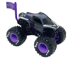 Leketøysbil - Monster Jam 1:64 Marvel Black Panther - 6071335