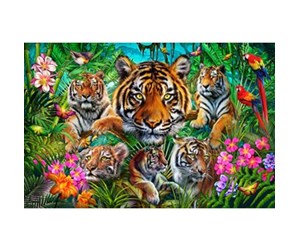 Puslespill - Educa 500 Tiger Jungle - 80-19902