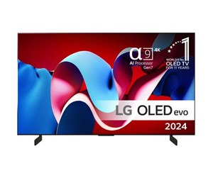 Flatskjerm-TV - LG 42" Flatskjerm-TV OLED42C4 OLED 4K - OLED42C47LA.AEUD