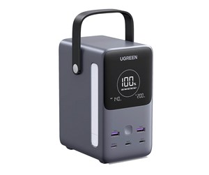 Nødlader - UGREEN 48000mah 300w Fast Charging Power Bank Nødlader - Svart - 25286