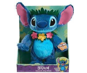 Dukker, Bamser & Utstyr - Disney Stitch Danse & Synge Plysj 38 cm - 302-30283