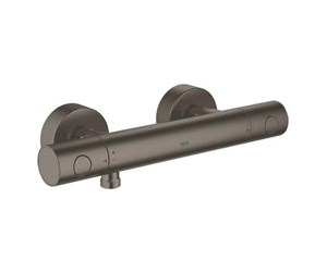 Blandebatterier og beslag - Grohe Grohtherm 1000 Cosmopolitan M Thermostatic shower mixer Brushed Hard Graphite - 34065AL2