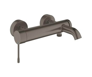 Blandebatterier og beslag - Grohe Essence One-lever faucet for tub & shower Brushed Hard Graphite - 33624AL1