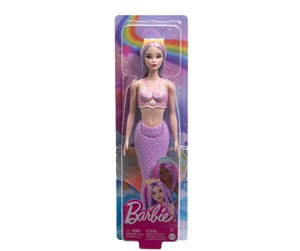 Dukker, Bamser & Utstyr - Barbie A Touch of Magic Mermaid Doll Purple - HRR06