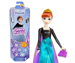 Dukker, Bamser & Utstyr - Disney Frozen Spin & Reveal Anna - 237-2450