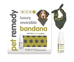 Hund - Pet Remedy Bandana Large +15 ml. spray - PR79962