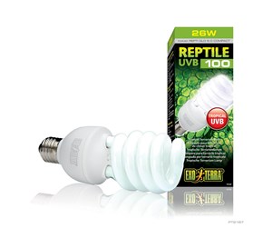 Reptiler - EXO TERRA PT2187 Reptile Heat Lamp UVB 25W E27 (1-Pack) - HPT2187