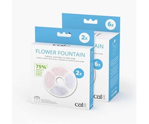 Katt - Catit Senses 2.0 Triple Action Filter for Flower Fountain (2-Pack) - H43738