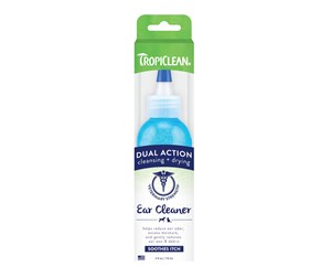 Hund - Tropiclean Dual Action Ear Cleaner for Pets 118ml - 61813