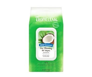 Hund - Tropiclean Ear Cleaning Wipes (50-Pack) - 645095010116