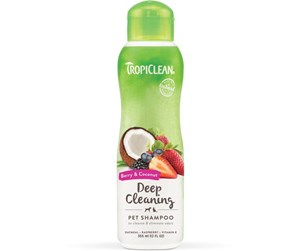 Hund - Tropiclean Shampoo Deep Cleaning Berry & Coconut 355 ml. - 61800