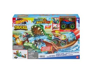 Lekesett - Hot Wheels HW MT Color Shifters Swamp Chomp Playset - 965-2462