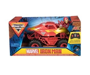 Leketøysbil - Monster Jam RC 1:24 Marvel Iron Man - 6069959