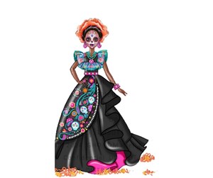 Dukker, Bamser & Utstyr - Barbie Signature Dia de los Muertos Doll - 960-2499