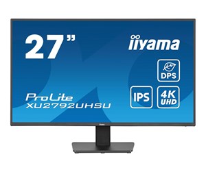 Skjerm - 27" iiyama ProLite XU2792UHSU-B6 - LED monitor - 4K - 27" - XU2792UHSU-B6