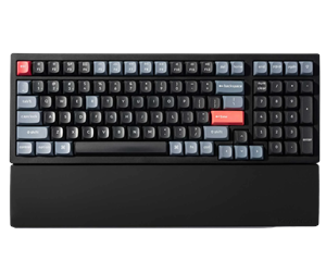 Tastatur - Keychron Silicone Palmrest K4 series / Q5 series / V5 series - Håndleddsstøtte - PR51