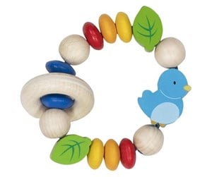 Babyleker - Goki Wooden Gripping Ring Bird - 65282