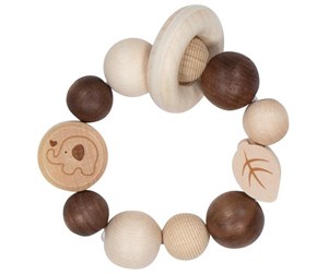 Babyleker - Goki Wooden Gripping Ring Elephant - 65279