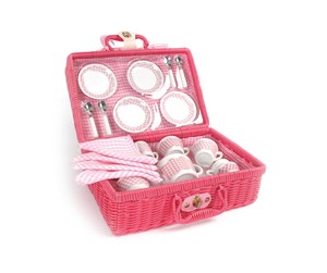 Kjøkkentilbehør - Tidlo Picnic Set in Pink Suitcase - T0151