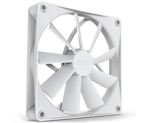 Kabinettvifte - NZXT F140Q V2 Quiet Airflow - Kabinettvifte - 140mm - Hvit - RF-Q14SF-W2