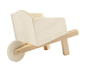 Kreative leker - Creativ Company Wooden Mini Wheelbarrow - 56926