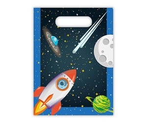 Leketøy - Globos Party bags Rocket Space 6 pcs. - 93889