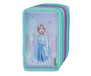 Skole - Undercover 3-Compartment Filled Pencil Case Disney Frozen - FRVX0421