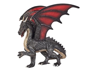 Figurer - Mojo Fantasy Steel Dragon - 387215 - 387215