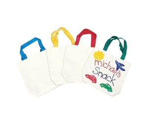 Arts & Crafts - Tilbehør - Colorations - Cotton Carrier Bag Set of 12 - CANVAS