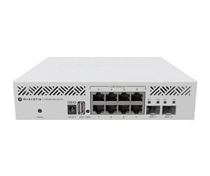 Switch/splitter - MikroTik CRS310-8G+2S+IN 10-Port Switch (2x SFP+ 10G / 8x 2.5G RJ45) - CRS310-8G+2S+IN