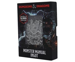 Reklameartikler - FaNaTtik - Dungeons & Dragons Limited Edition Monster Manual Ingot - HAS-DUN09