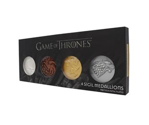 Reklameartikler - FaNaTtik - Game of Thrones Limited Edition Sigil Medallion Collection - THG-GOT04