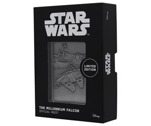 Reklameartikler - FaNaTtik - Star Wars Limited Edition Millennium Falcon Ingot - K-020