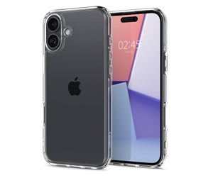 Mobil - Deksel og etui - Spigen Ultra Hybrid - Crystal Clear - iPhone 16 - ACS08197