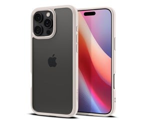 Mobil - Deksel og etui - Spigen Ultra Hybrid - Titanium - iPhone 16 Pro - ACS08127