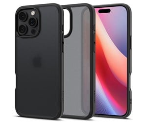 Mobil - Deksel og etui - Spigen Ultra Hybrid - Frost Black - iPhone 16 Pro - ACS08124