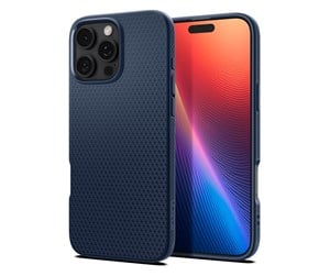 Mobil - Deksel og etui - Spigen Liquid Air - Navy Blue - iPhone 16 Pro - ACS08118