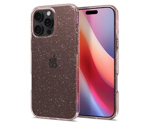 Mobil - Deksel og etui - Spigen Liquid Crystal Glitter - Rose Quartz - iPhone 16 Pro - ACS08114